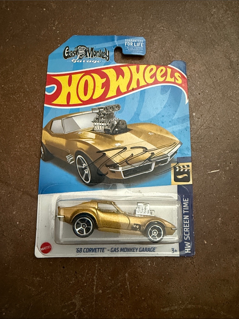 '68 Corvette - Gas Monkey Garage (Gold) SIGNED BY RICHARD RAWLINGS